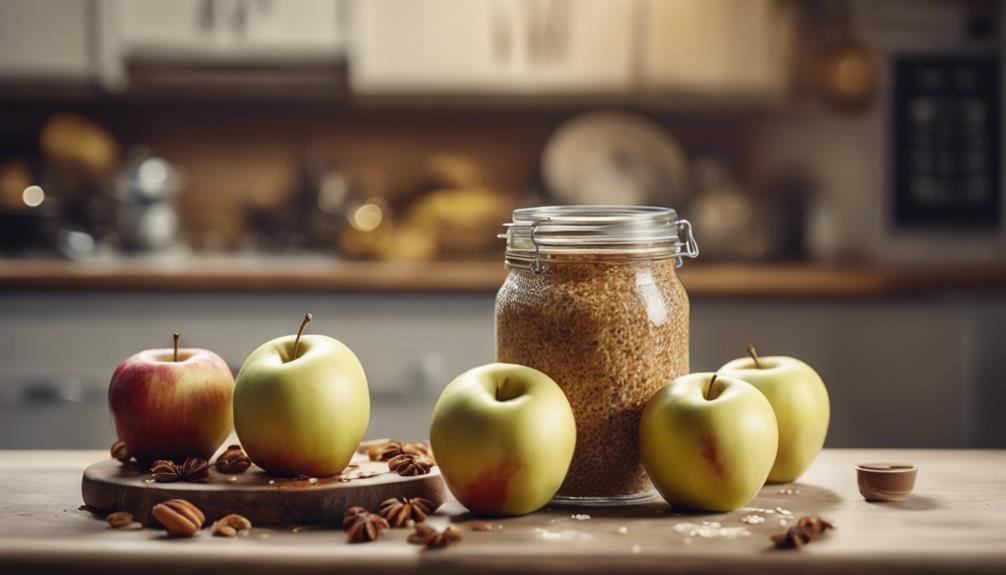 nutritious treats with apples