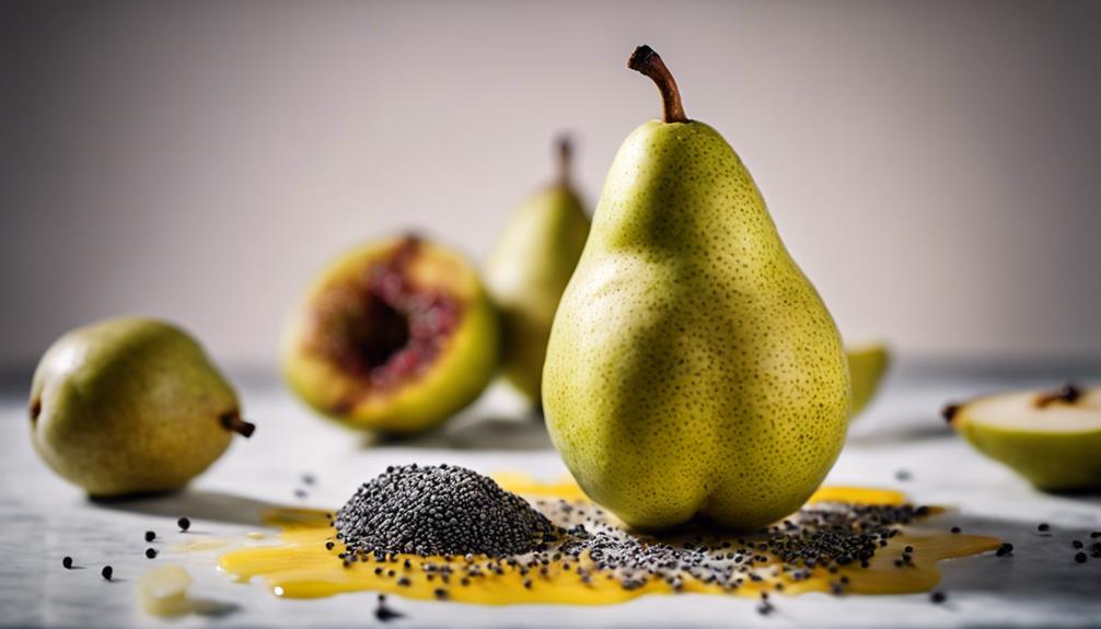 pear and chia blend