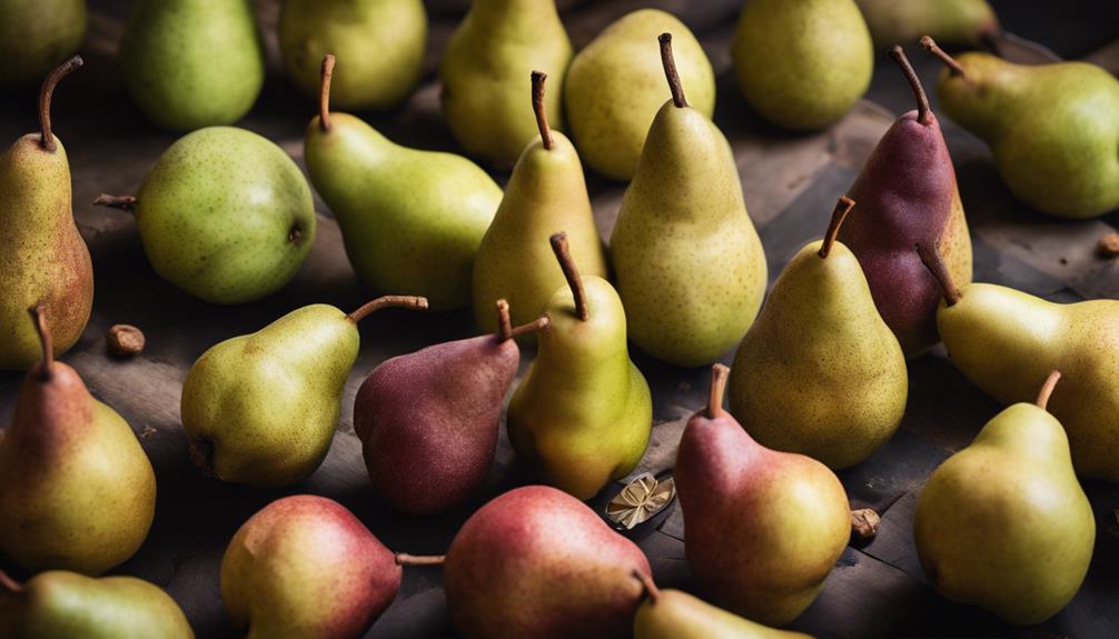 pears ripeness assessment guide