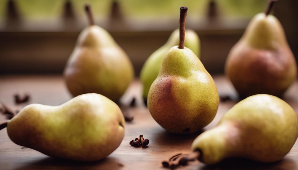 pears ripeness key factors