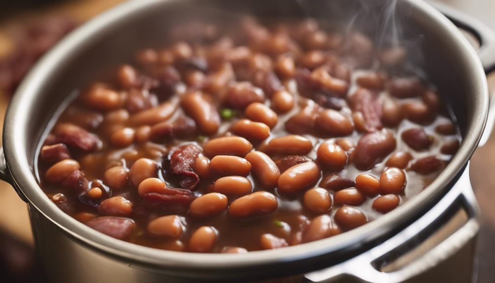 perfectly cooked beans sous vide