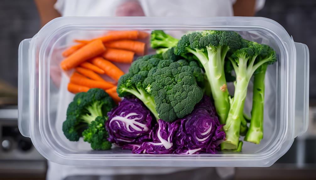 perfectly cooked broccoli salad