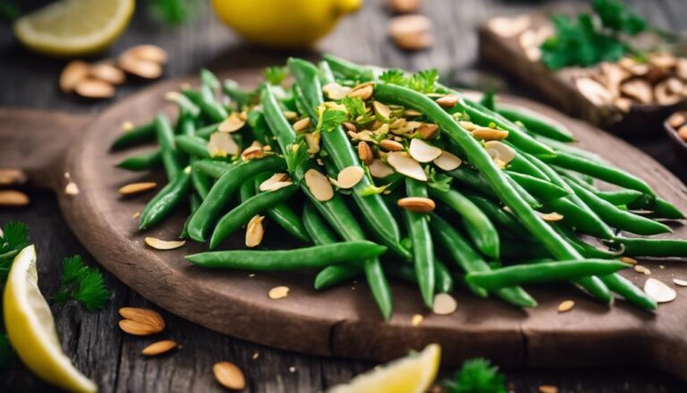 Sous Vide Green Bean Almondine