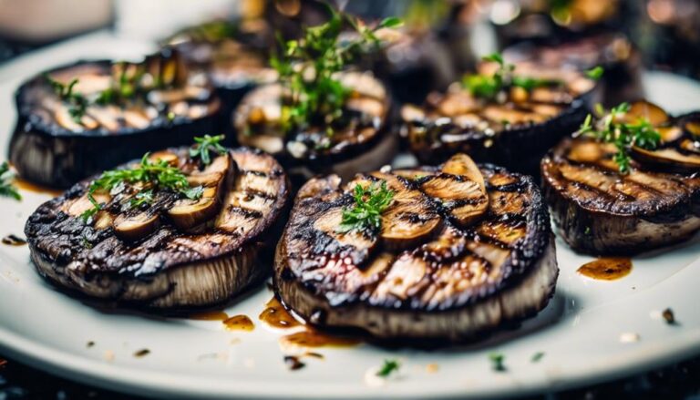 Sous Vide Grilled Portobello Steaks