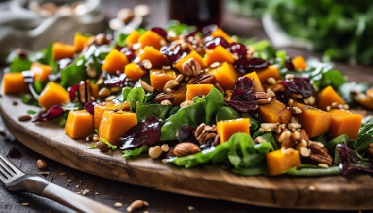 Sous Vide Roasted Butternut Squash Salad