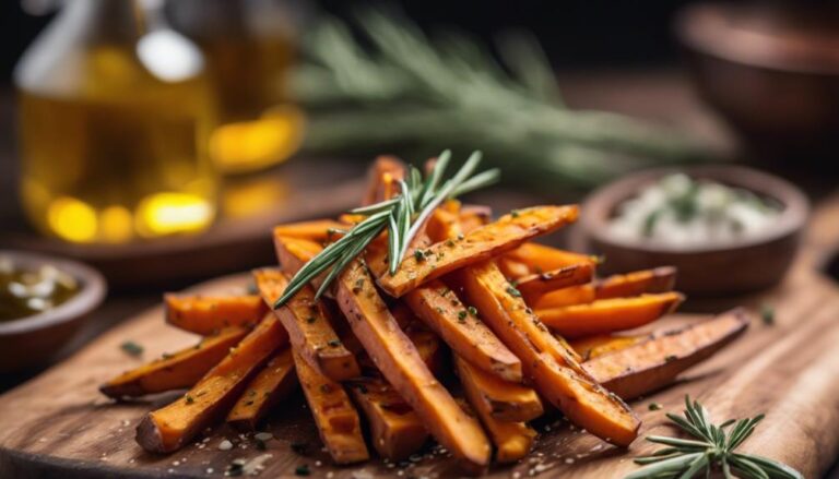 Sous Vide Sweet Potato Fries With Rosemary