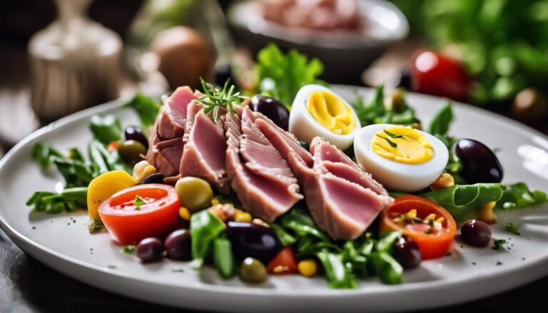 Sous Vide Tuna Nicoise Salad