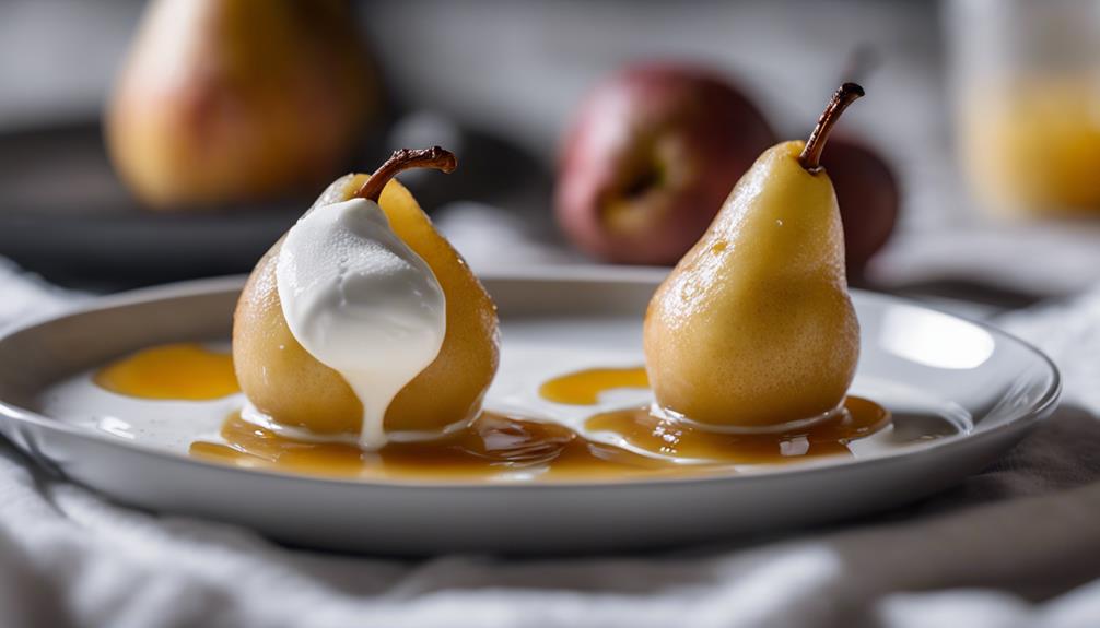 poached pear recipe ideas