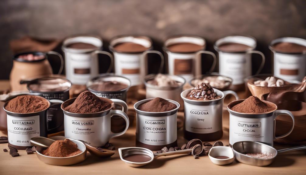 popular cocoa powder options