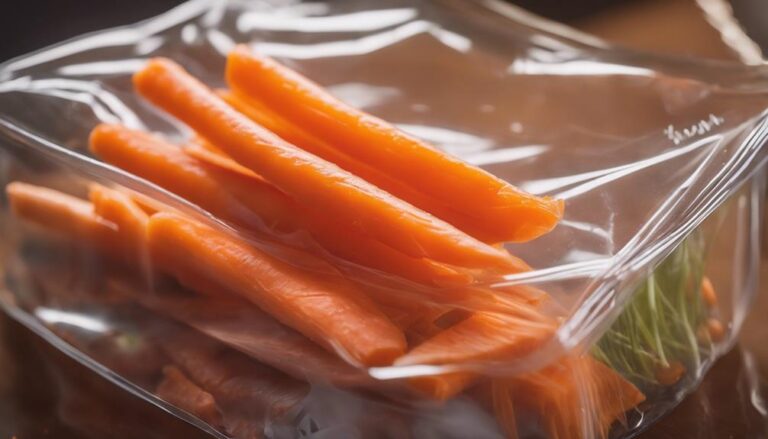 Sous Vide Fermented Carrot Sticks