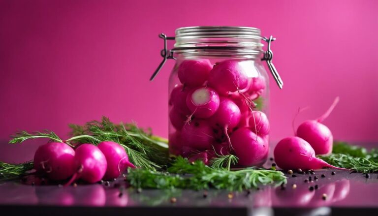 Sous Vide Pickled Radishes