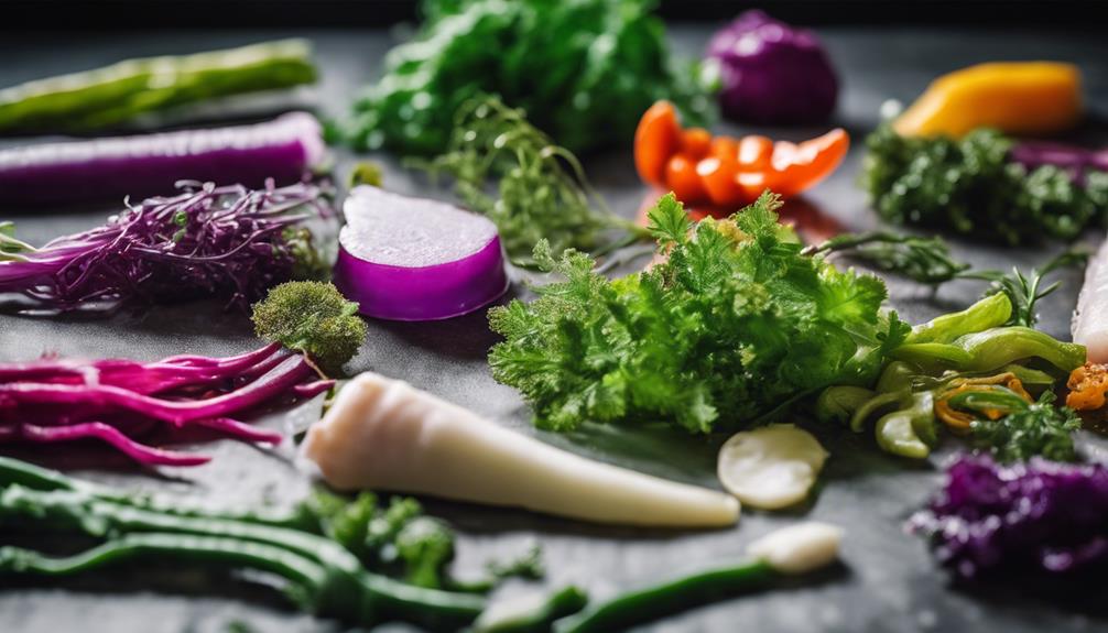 preserving wild vegetables delicately