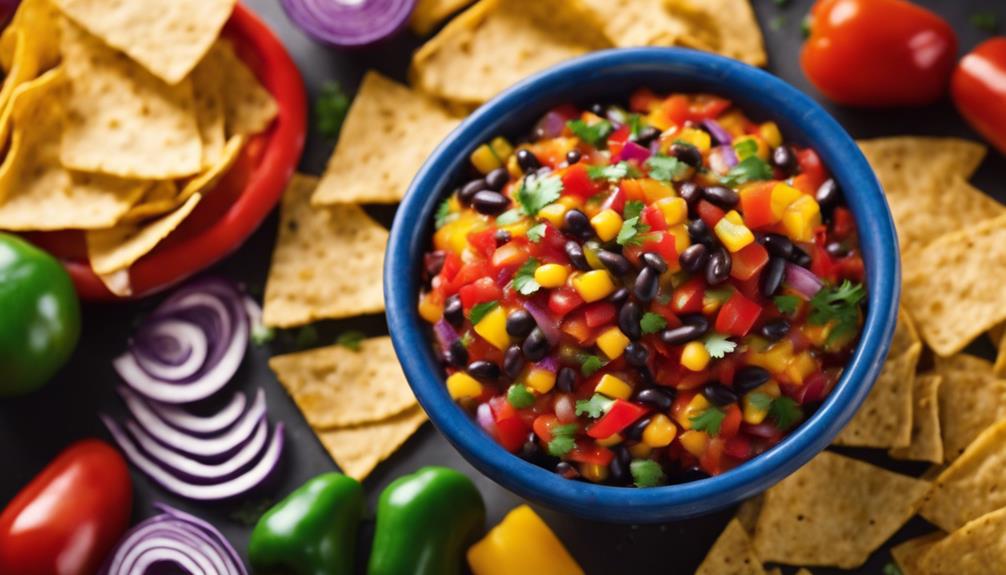 rainbow salsa recipe ideas