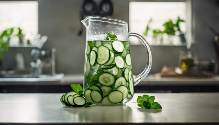 Sous Vide Cucumber Mint Water