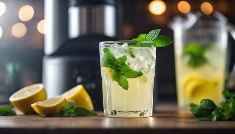 Sous Vide Ginger Mint Lemonade