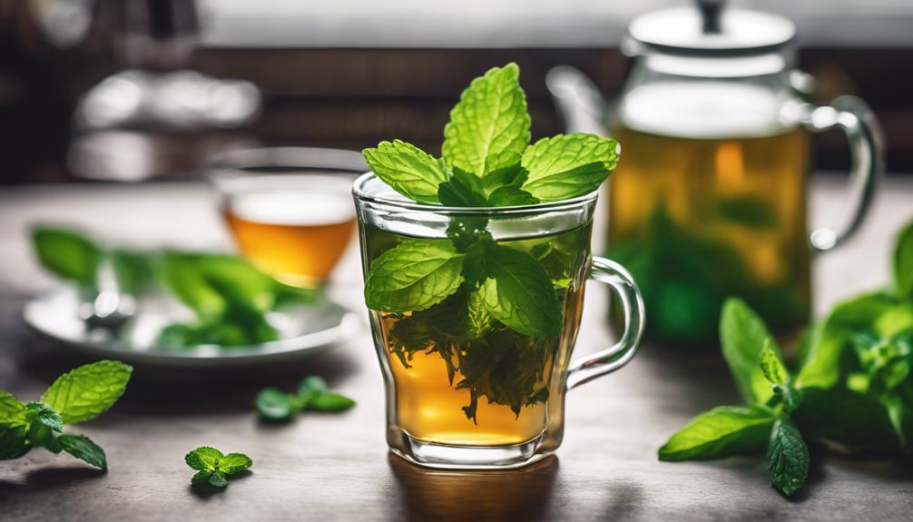 refreshing mint tea benefits