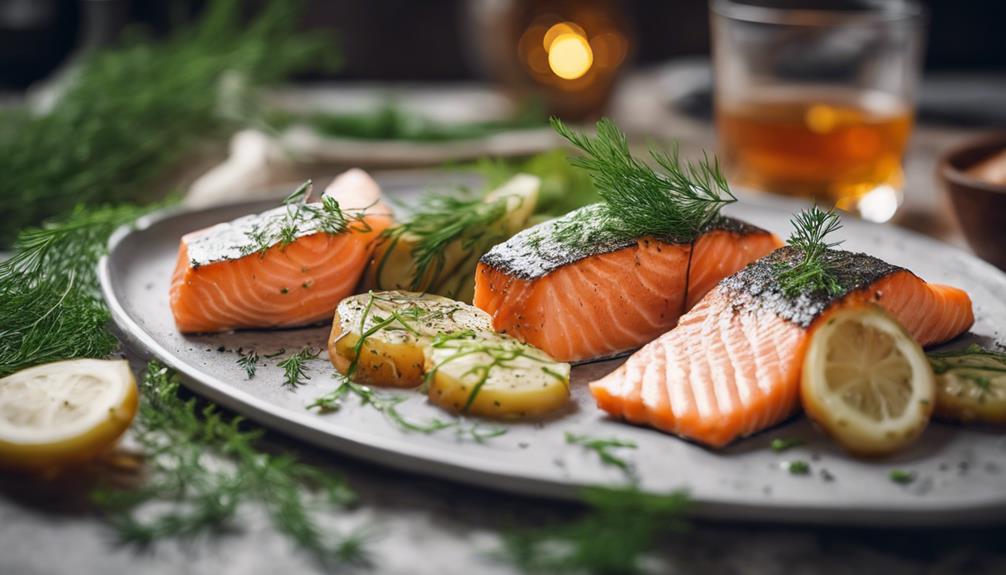 salmon and scandinavian cuisine