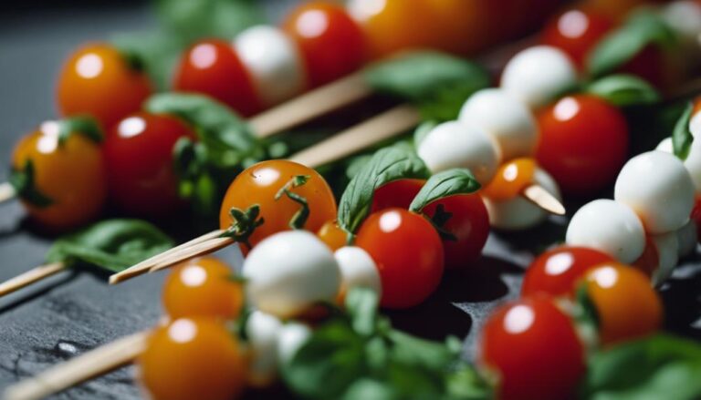 Pause and Enjoy: Caprese Salad Skewers