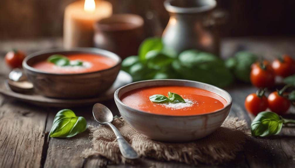 savoring classic tomato soup