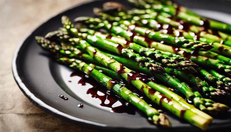 Roasted Asparagus With Balsamic Reduction