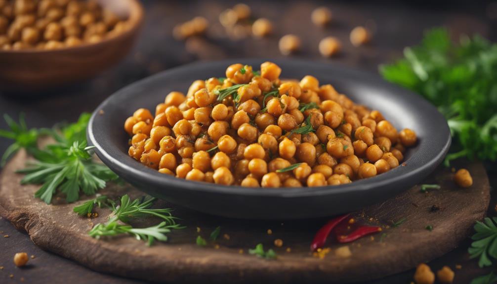 savory chickpeas cooked perfectly