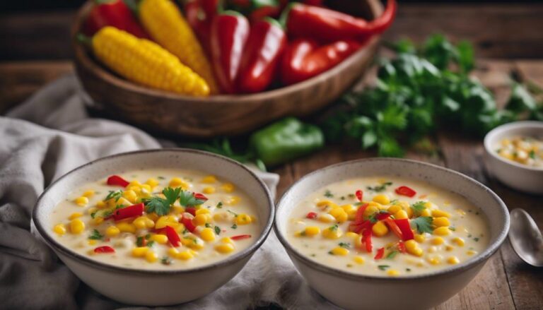 Conscious Chowder: Corn Chowder With Bell Peppers