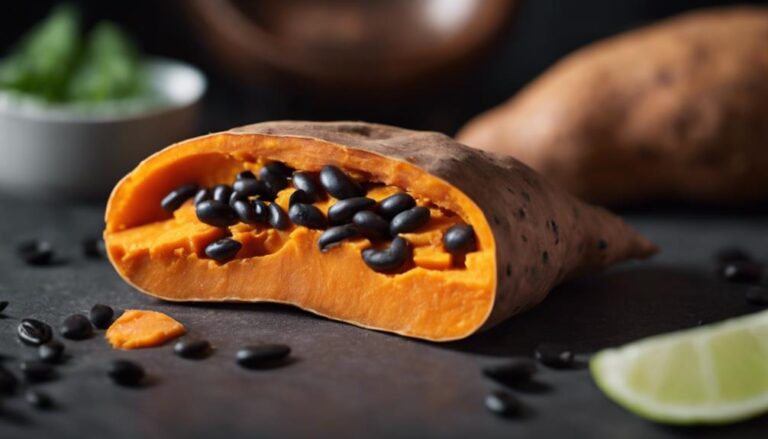 Sous Vide Sweet Potato and Black Bean Burritos