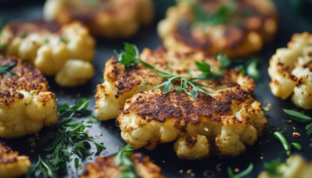 savory sous vide cauliflower