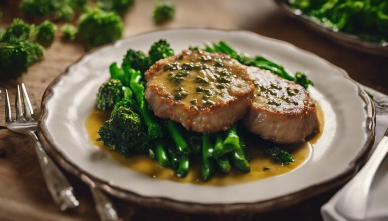 Sous Vide Veal Scallopini With Capers