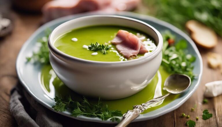 Sous Vide Split Pea and Ham Soup