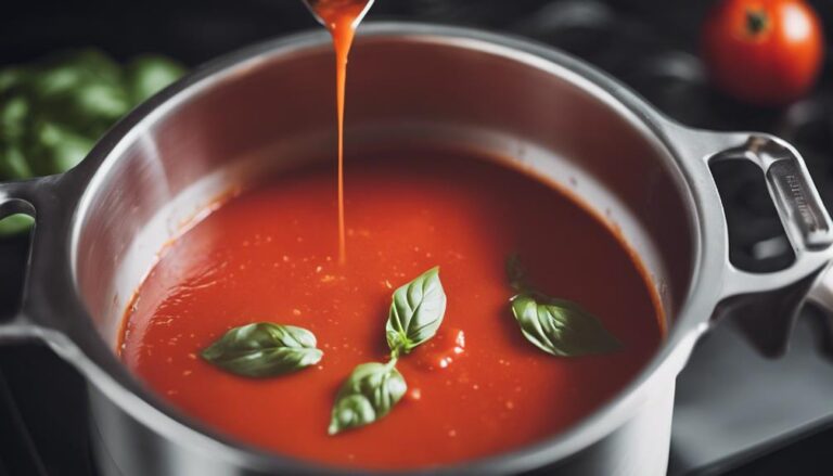 Sous Vide Tomato Basil Soup