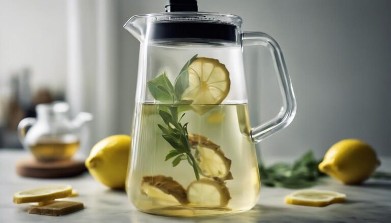 Sous Vide Ginger Lemon Detox Tea