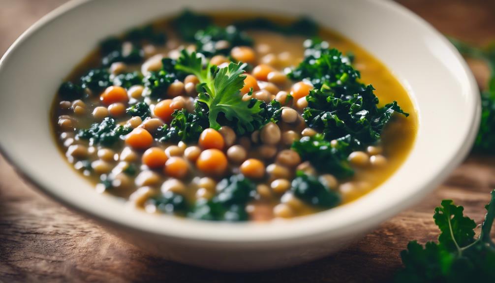 soup made with lentils