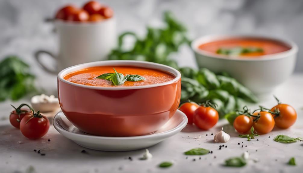 soup with tomato flavor