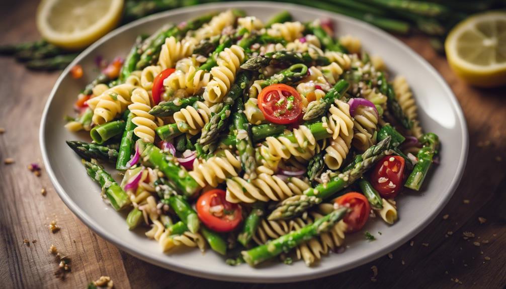 sous vide asparagus salad