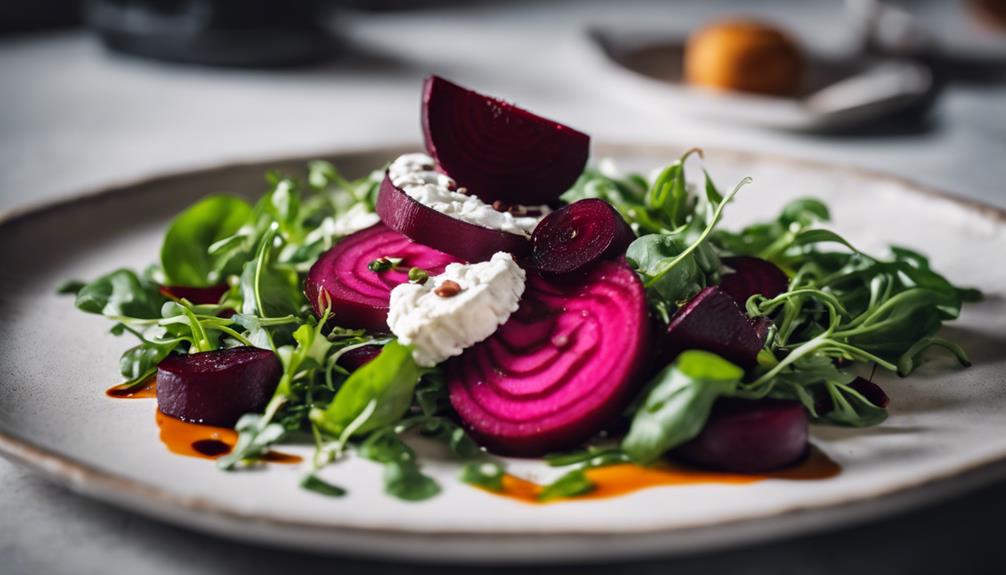 sous vide beet salad