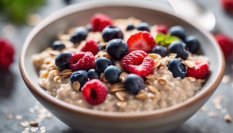 Sous Vide Oatmeal With Fresh Berries