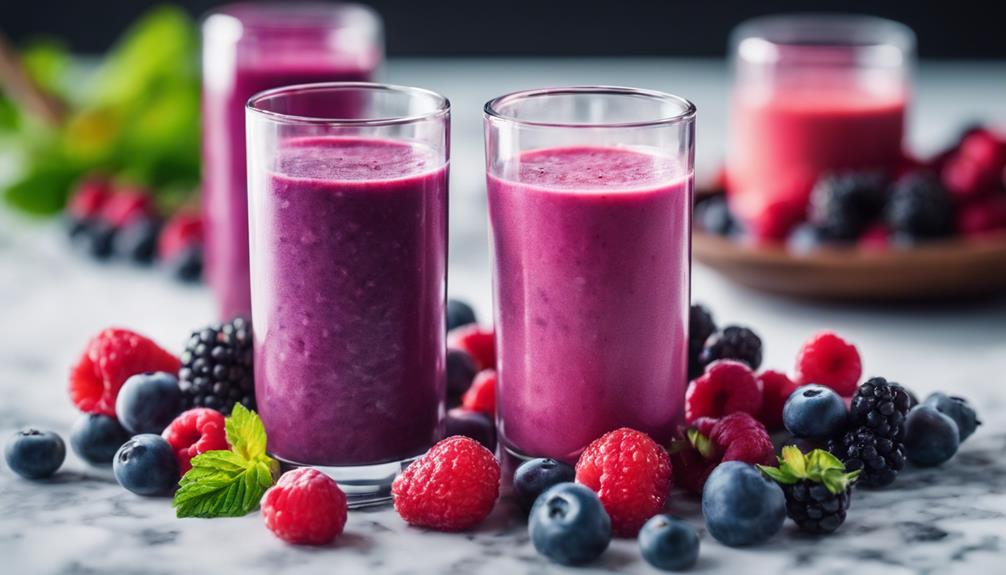 sous vide berry smoothie s