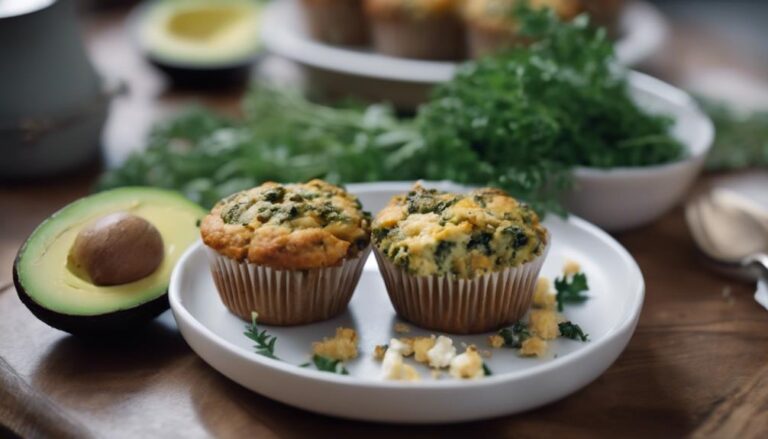 Breakfast Sous Vide Kale and Feta Breakfast Muffins