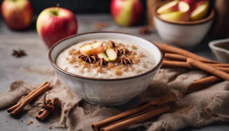 Sous Vide Cinnamon Apple Porridge