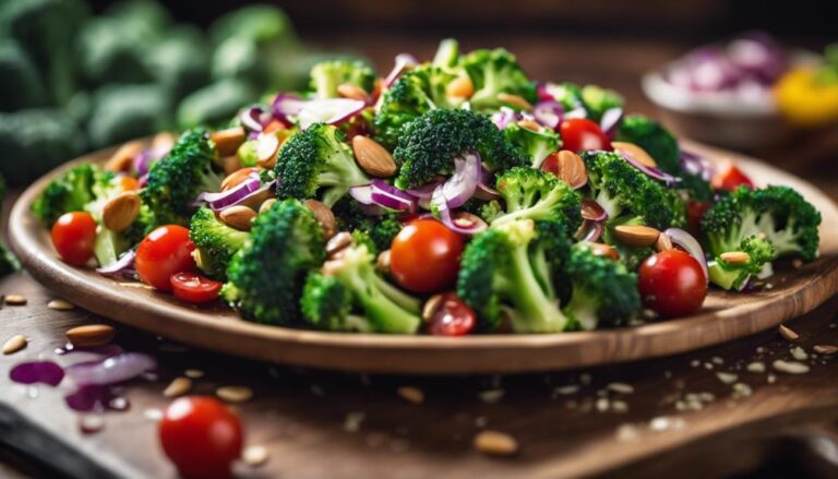 Sous Vide Broccoli Salad With Almonds