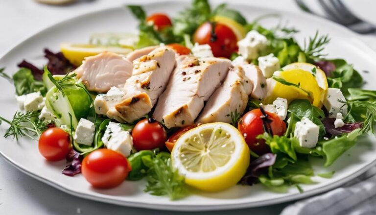 Lunch Sous Vide Lemon-Dill Chicken Breast Salad