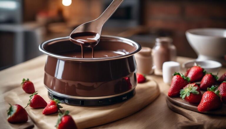 Sous Vide Organic Chocolate Fondue