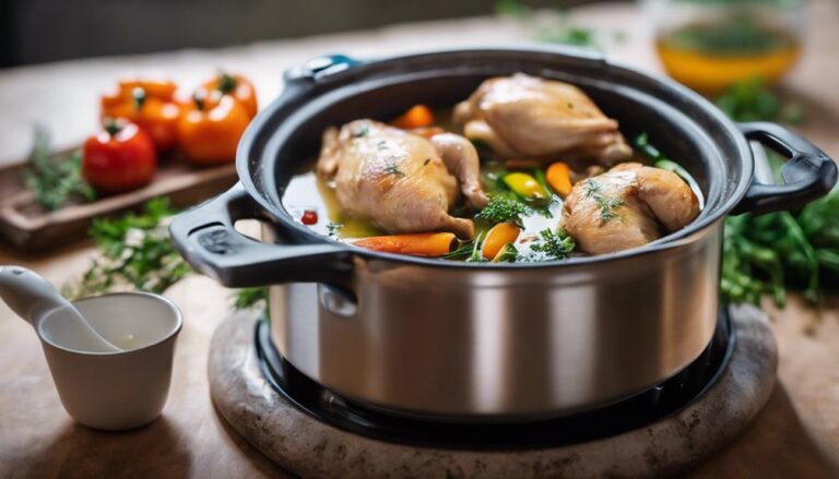 Sous Vide Chicken and Vegetable Broth