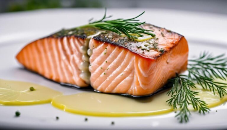 Sous Vide Salmon With Dill