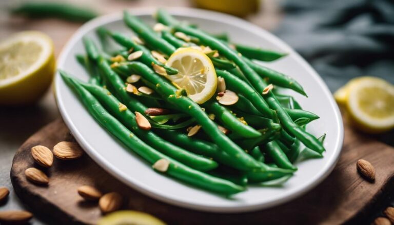 Sous Vide Green Bean Almondine