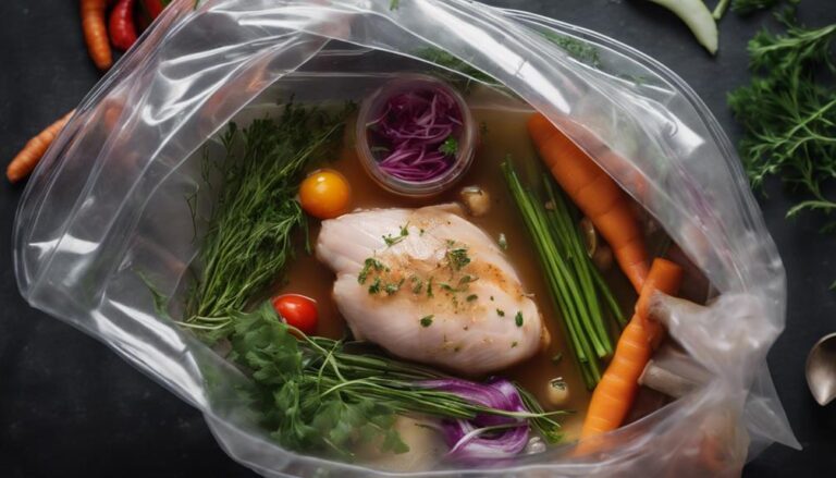 Sous Vide Chicken and Vegetable Broth