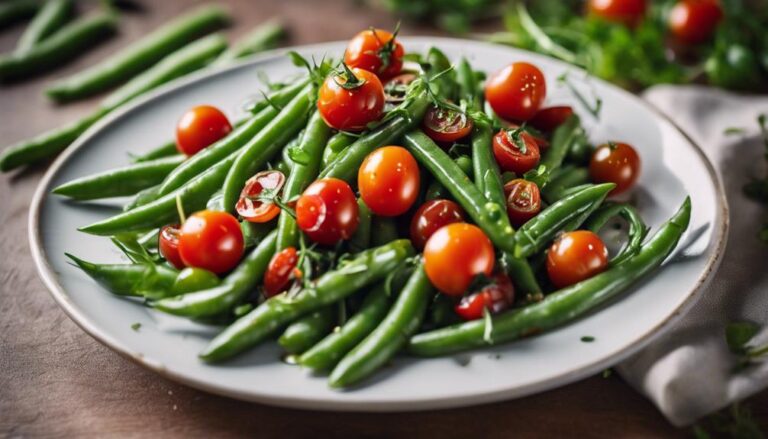 Sous Vide Green Bean and Cherry Tomato Salad