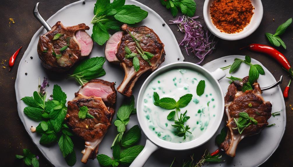 sous vide lamb delicacies