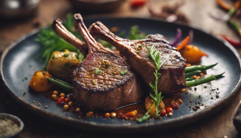 Dinner Sous Vide Moroccan Spiced Lamb Chops